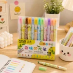 12 Colors Fruit Scented Highlighter Set Image