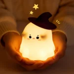 Cute Ghost Silicone Night Lamp Image