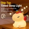 Cute Unicorn Night Light made from soft silicone with a warm LED glow, perfect for kids' bedrooms, nurseries, bedside tables, and kawaii room décor.