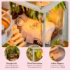 Cozy Miniature DIY Villa Kit with detailed rooms, tiny furniture, plants and warm LED lighting Cozy Miniature DIY Villa Kit with detailed rooms, tiny furniture, plants and warm LED lighting