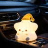 Cute star-shaped LED car night light with warm glow Cute star-shaped LED car night light with warm glow