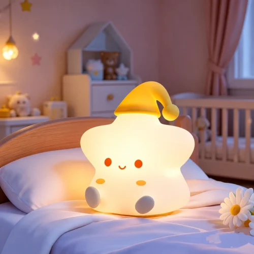 Cute star-shaped LED car night light with warm glow Image Aug 7, 2026, 03_44_12 AM Cute star-shaped LED car night light with warm glow