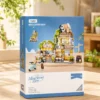Mini Coffee Shop Building Blocks set with cute café, flowers, signs, plants and tiny details Mini Coffee Shop Building Blocks set with cute café, flowers, signs, plants and tiny details