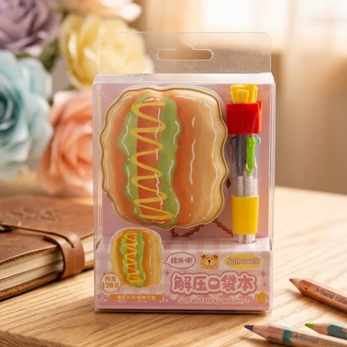 hot-dog-mini-notebook, hot-dog-notebook, hot-dog-pen-set