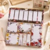 Vintage Floral Weekly Planner Sticky Notes Set with memo pads, page markers, and botanical sticky notes arranged on a wooden desk. Vintage Floral Weekly Planner Sticky Notes Set with memo pads, page markers, and botanical sticky notes arranged on a wooden desk.