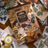 Vintage Butterfly Sticker Book with floral, botanical, paper, and transparent PET stickers for journaling, scrapbooking, and DIY crafts. Vintage Butterfly Sticker Book with floral, botanical, paper, and transparent PET stickers for journaling, scrapbooking, and DIY crafts.
