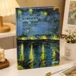 Van Gogh Café Terrace Notebook Image