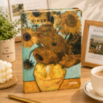 Golden Sunflowers Van Gogh Notebook Image