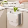 foldable hanging trash bin
