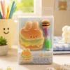 Cute burger mini notebook and matching burger-themed pen set Cute burger mini notebook and matching burger-themed pen set