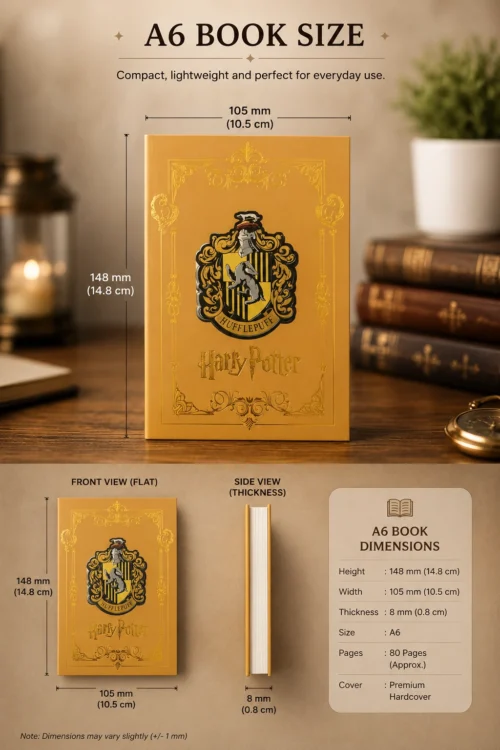 Harry Potter Hufflepuff sticky memo notepad with multiple themed memo pads in gold and brown Harry Potter Hufflepuff sticky memo notepad with multiple themed memo pads in gold and brown