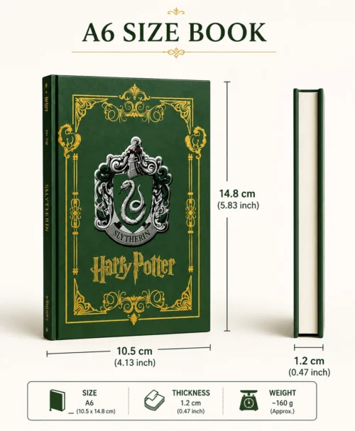 Harry Potter Hufflepuff sticky memo notepad with multiple themed memo sections in a golden brown design Harry Potter Hufflepuff sticky memo notepad with multiple themed memo sections in a golden brown design
