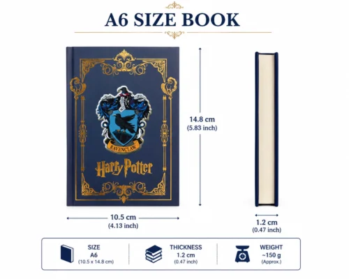 Harry Potter Ravenclaw sticky memo notepad with multiple blue and white themed memo pads